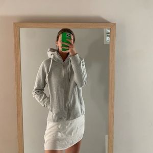 Lululemon gray zip up hoodie size 8